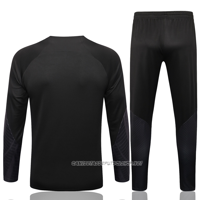 Chandal de Sudadera del Corea del Sur 22-23 Negro
